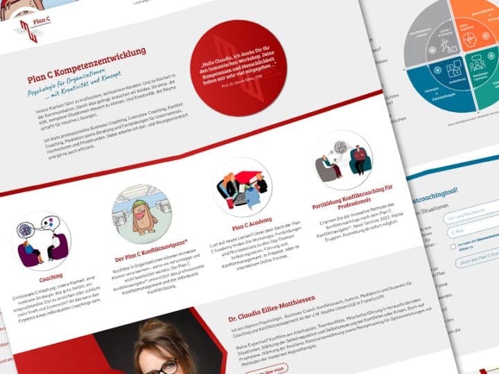 Corporate Design, Relaunch Website