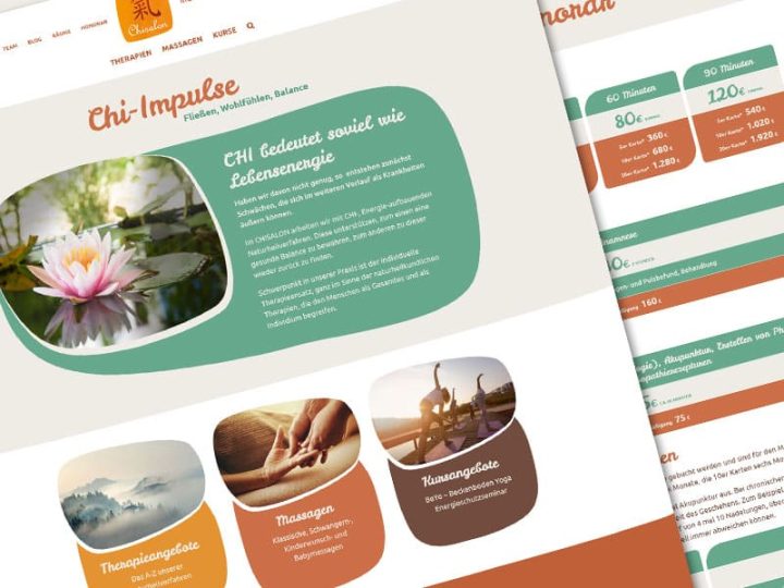 Chisalon - Webdesign im Fluss